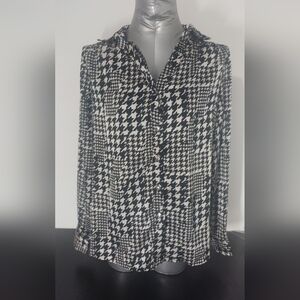 PerSeption Concept Black and White Houndstooth 22